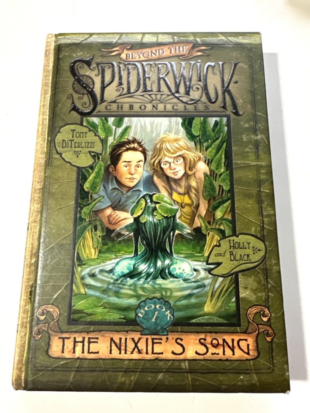 Beyond The Spiderwick Chronicles The Nixie's Song Fairies Kids Hardcover Clean